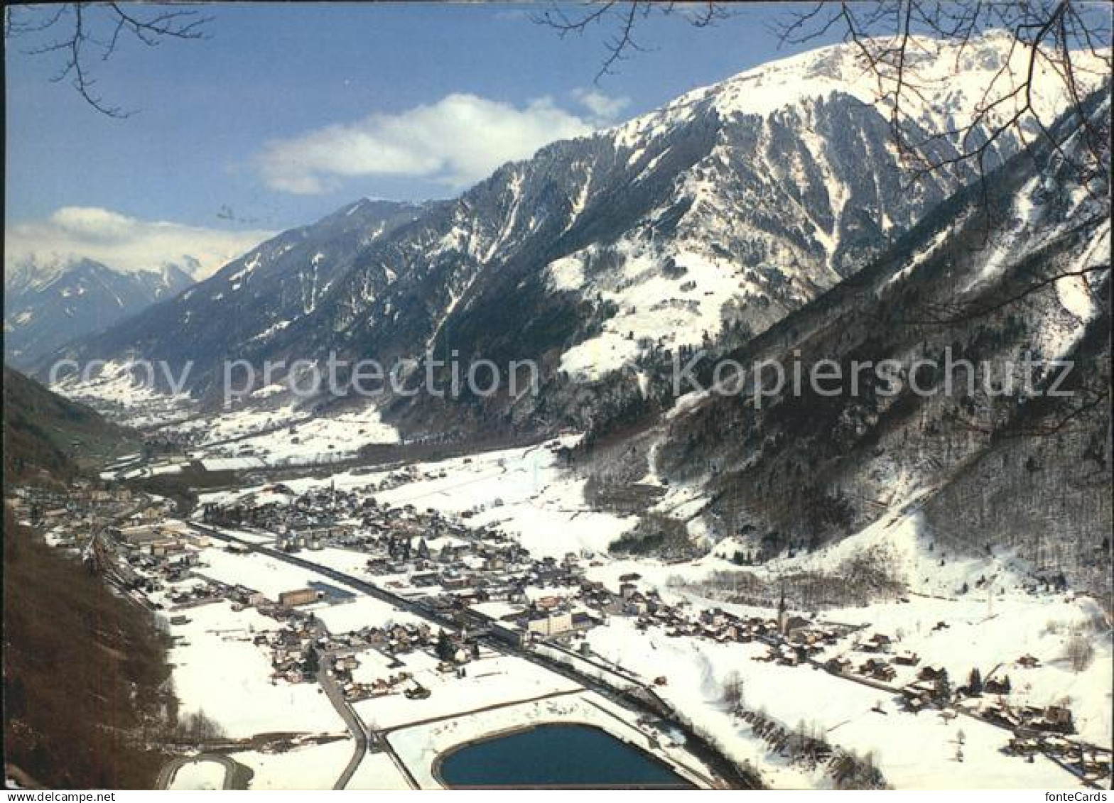 11694583 Linthal Glarus Totalansicht Linthal