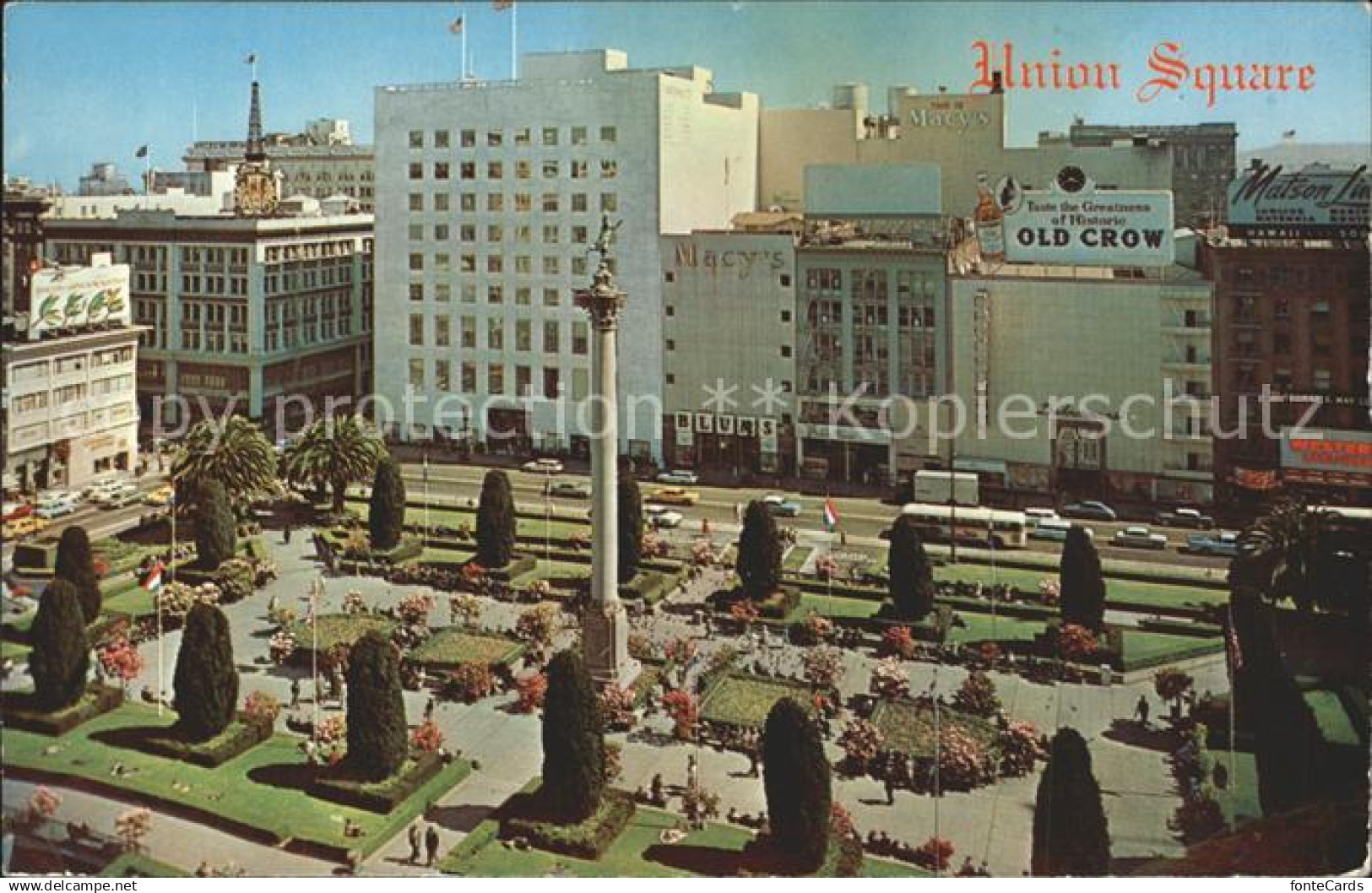 11700487 San Francisco California Union Square Monument