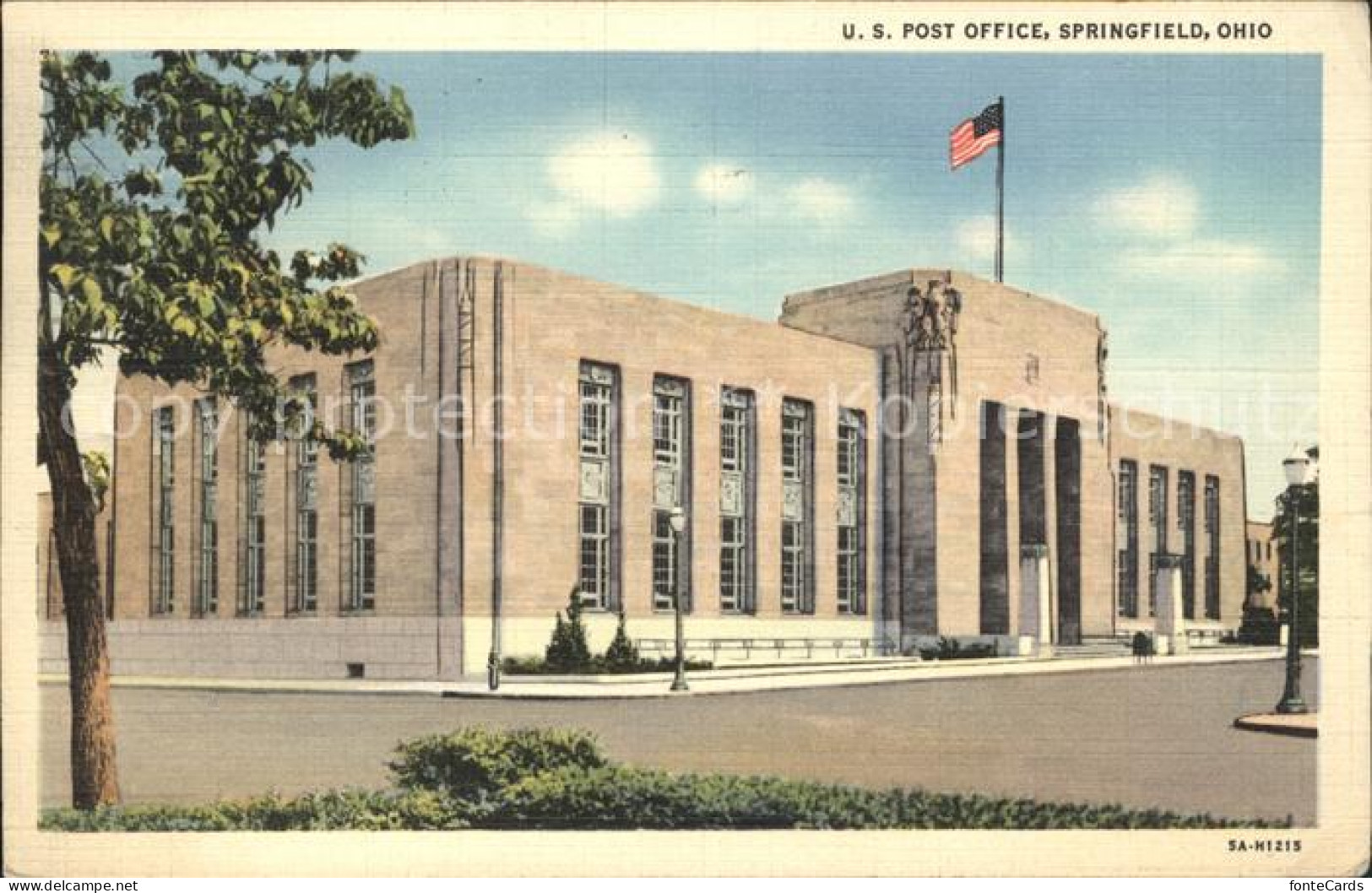 11705500 Springfield Ohio U.S. Post Office Springfield