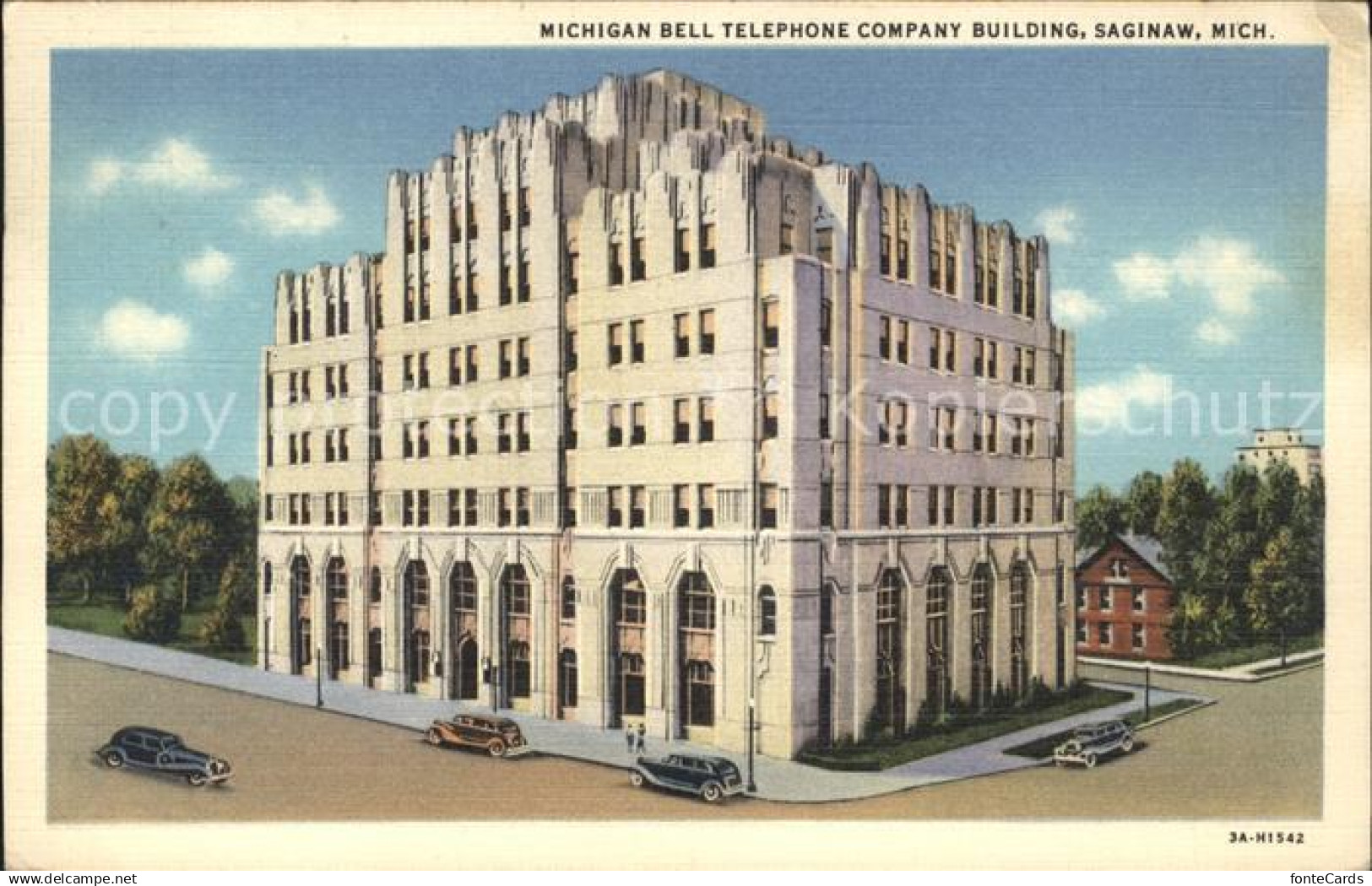 11705501 Saginaw_Michigan Michigan Bell Telephone Campany Building