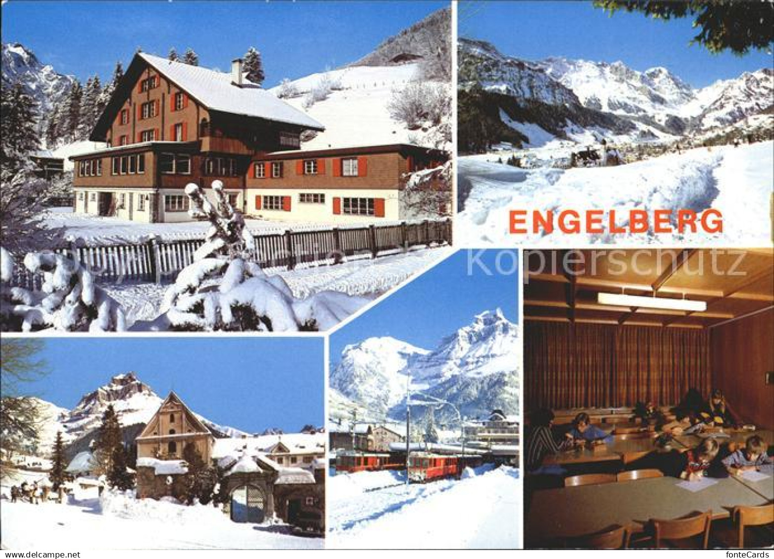 11710398 Engelberg OW Jugendferienheim Berghaus Engelberg Details Engelberg