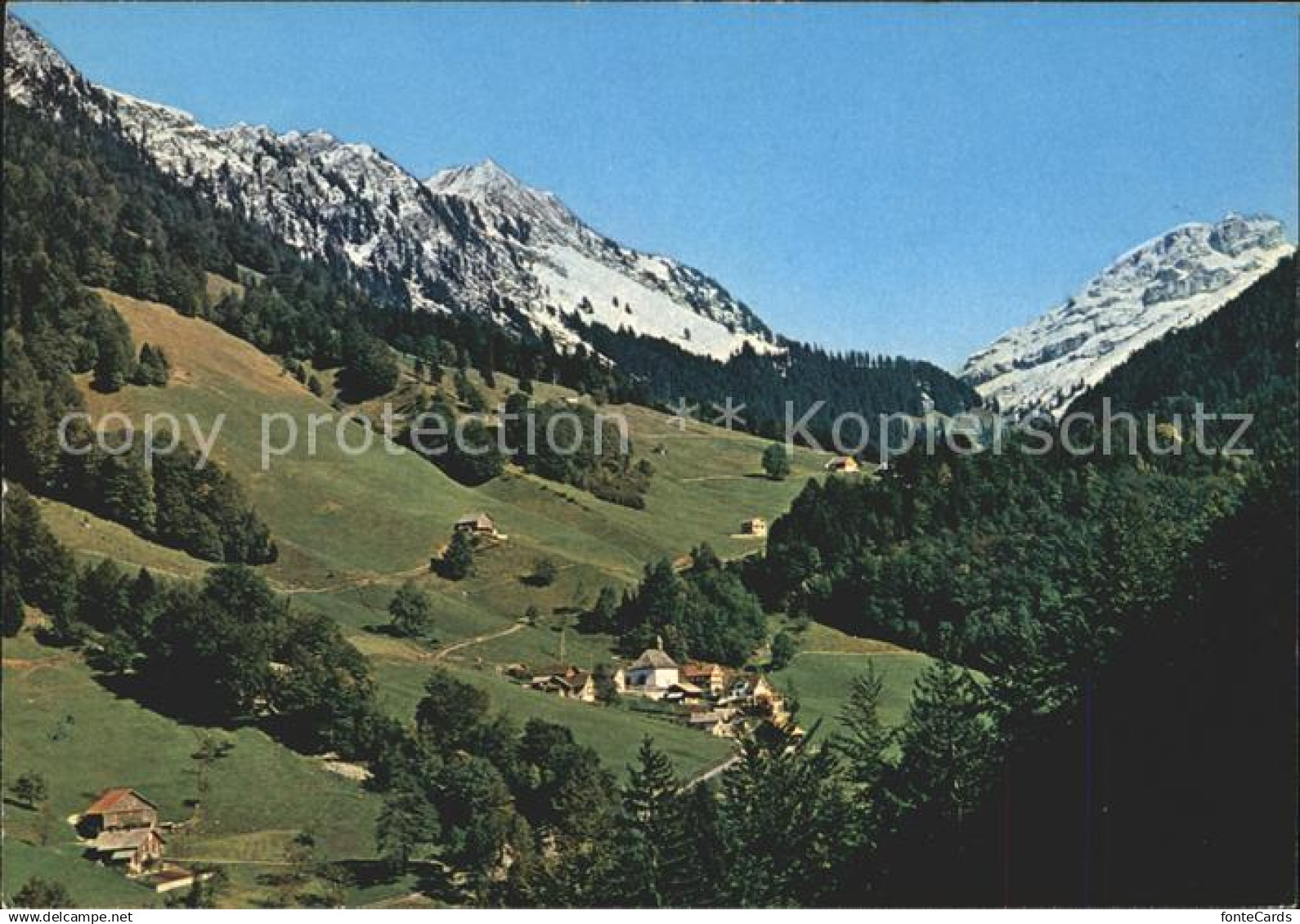 11715437 Riemenstalden Gasthaus Kaiserstock Panorama