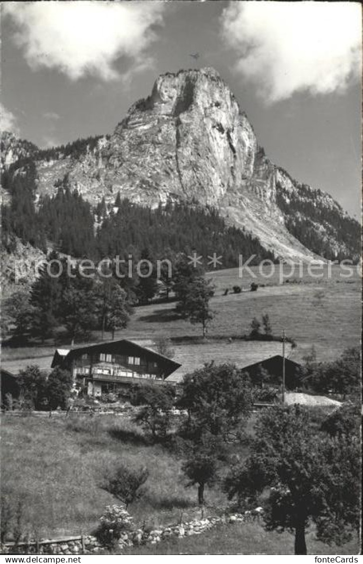 11727311 Schwarzenmatt Ferienheim Stocker mit Mittaghorn Boltigen