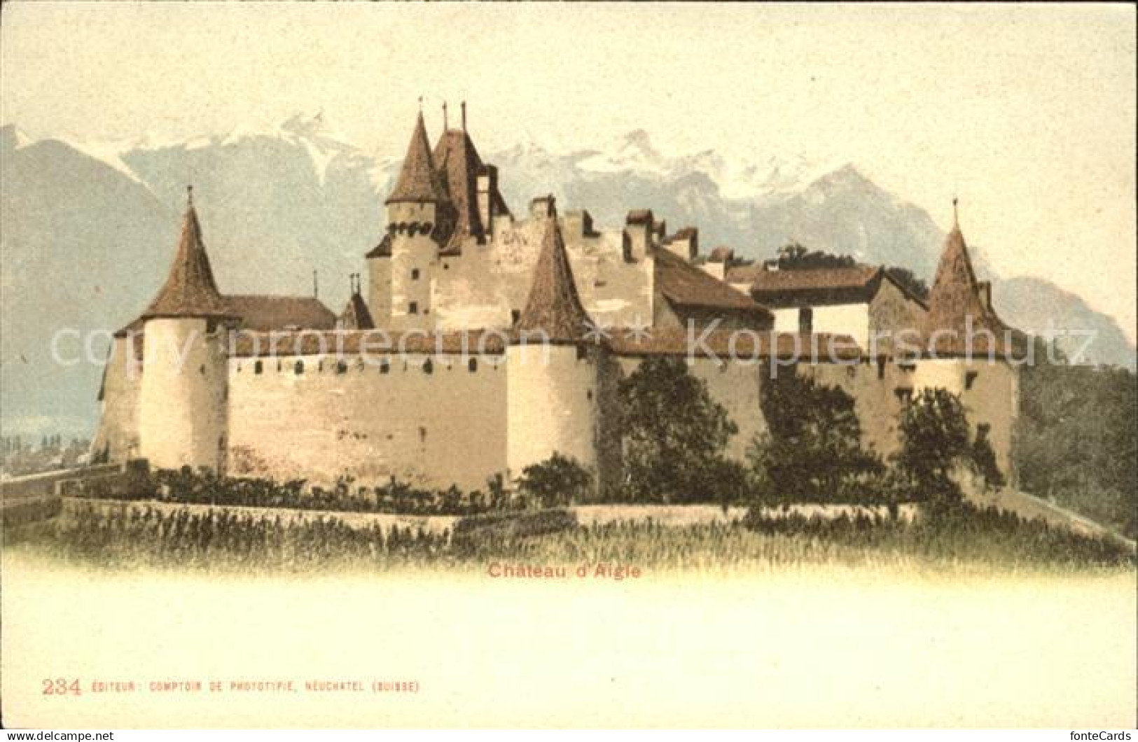 11731980 Aigle VD Chateau de Aigle