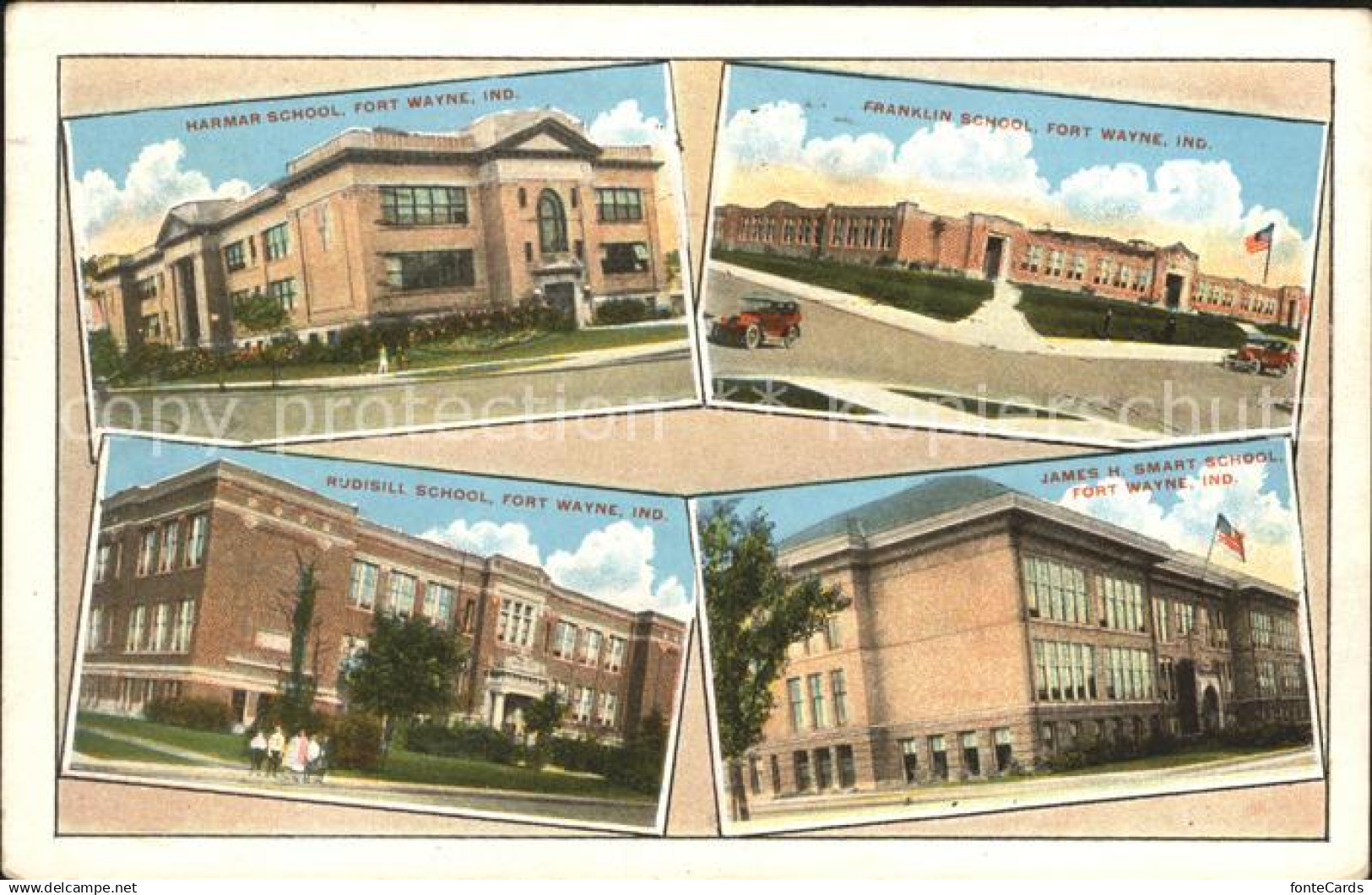 11735240 Fort Wayne Harmar School Franklin School James H. Smart School Rudisill