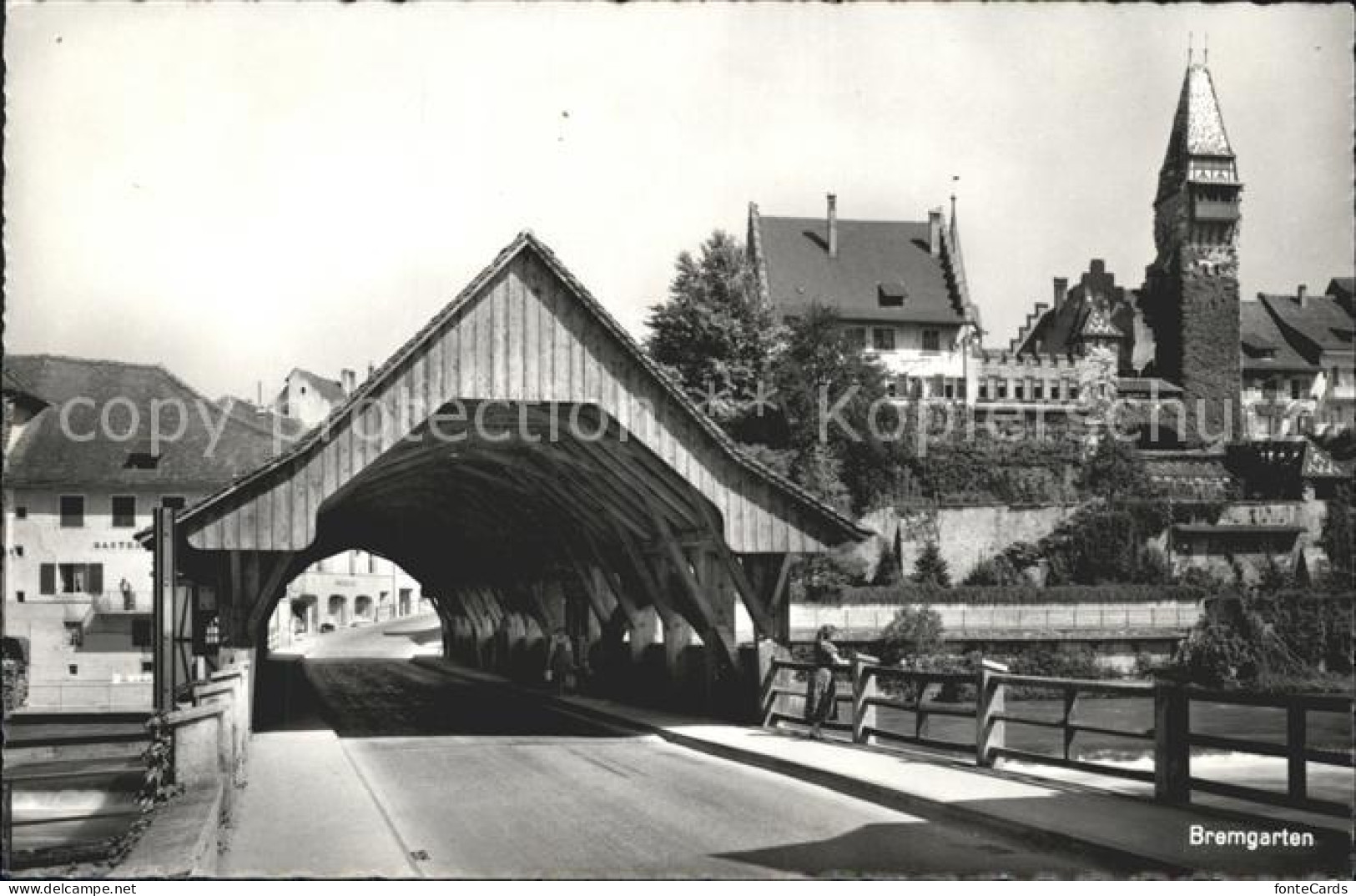 11745244 Bremgarten AG Holzbruecke Bremgarten AG