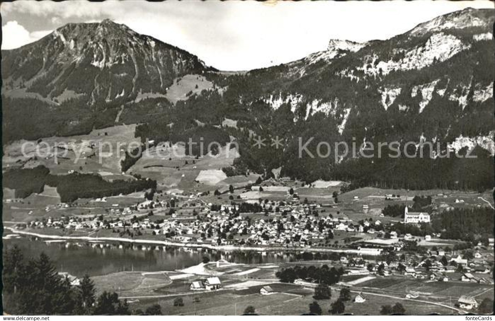 11750083 Lungern Panorama Lungern