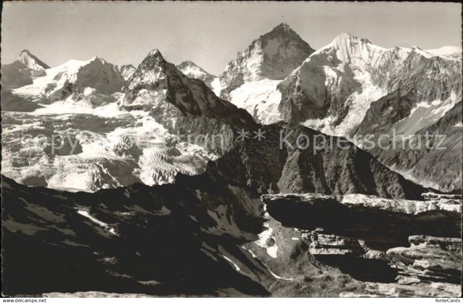 11762270 Obergabelhorn Cabane de Tracuit alt Besso Dt. Blanche Grd. Cornier