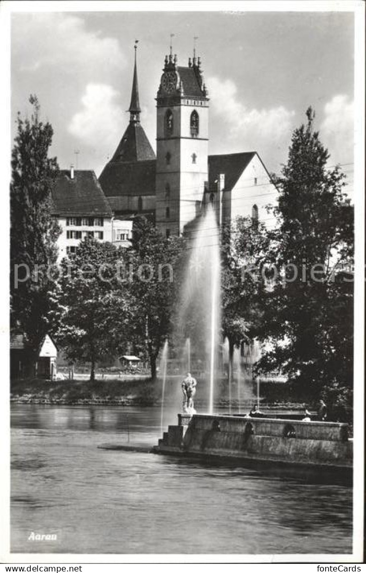 11777135 Aarau AG Kirche Fontaene Aarau