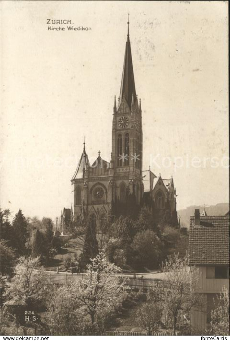 11778784 Zuerich Kirche Wiedikon