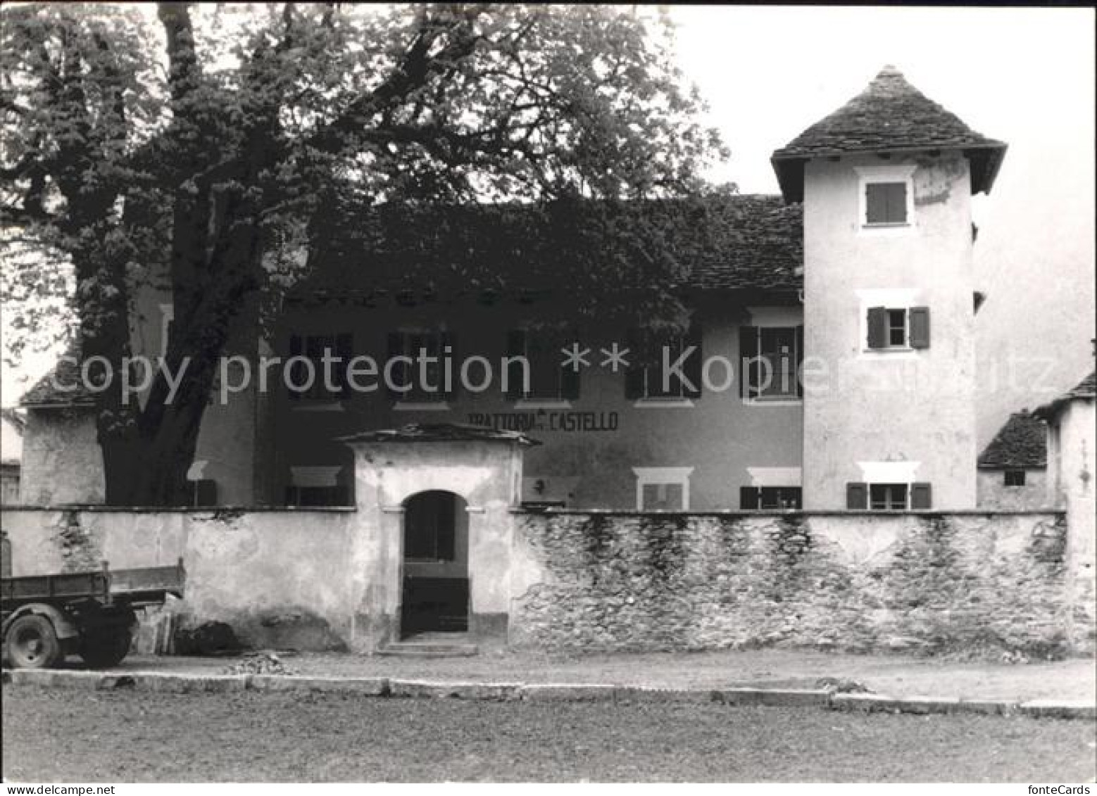 11825387 Brione Verzasca Schloss der Familie Marcacci Brione sopra Minusio