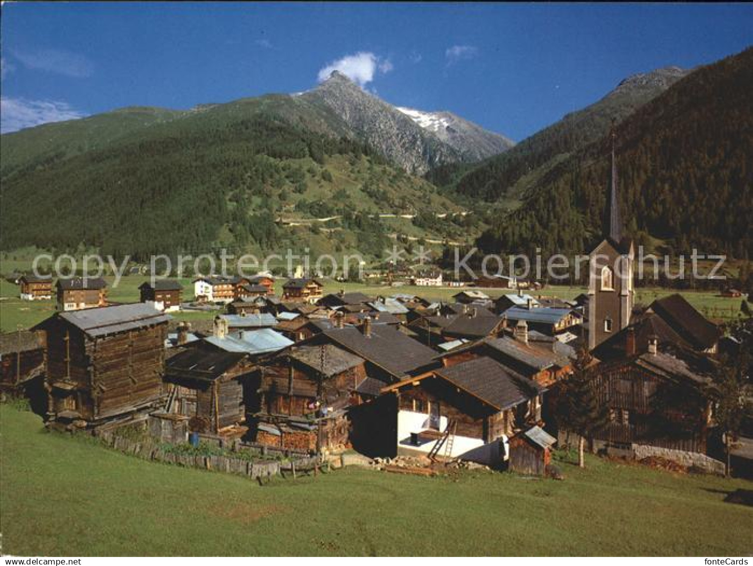 11852225 Ulrichen Nufenenpass-Strasse Blasenhorn Ulrichen