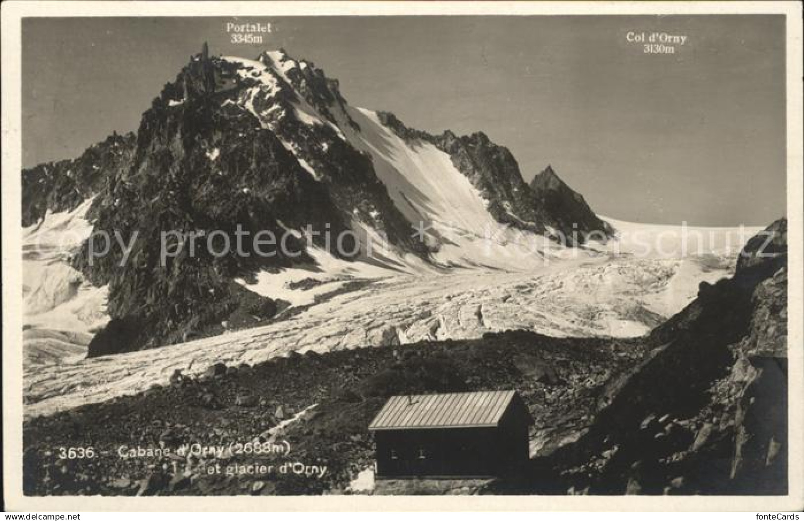 11852977 Cabane d Orny avec Glacier et Col d Orny