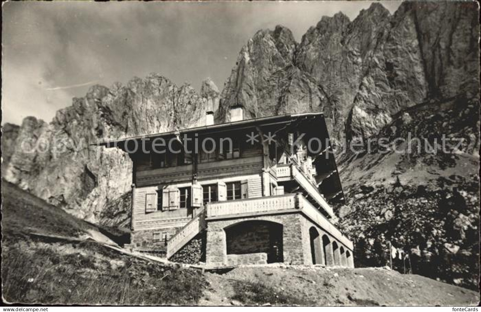 11853504 Sattelspitzen Boltigen Chalet du Soldat de Fribourg Sattelspitzen Bolti