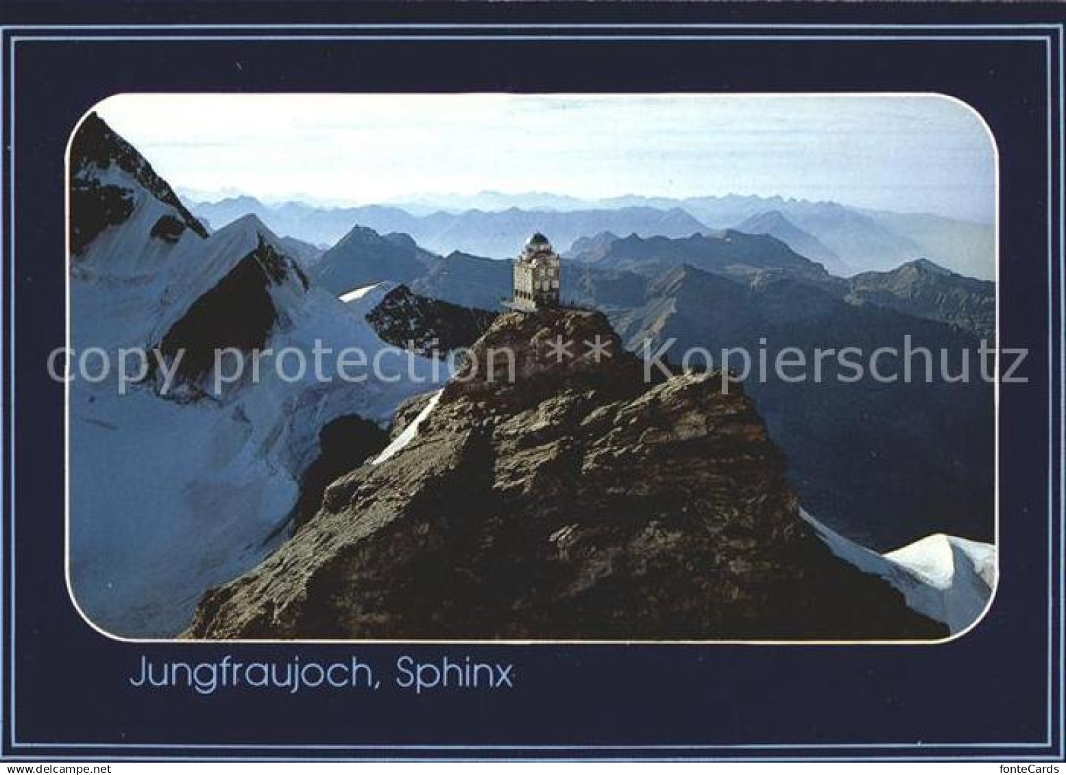 11859986 Jungfraujoch Sphinx Fliegeraufnahme