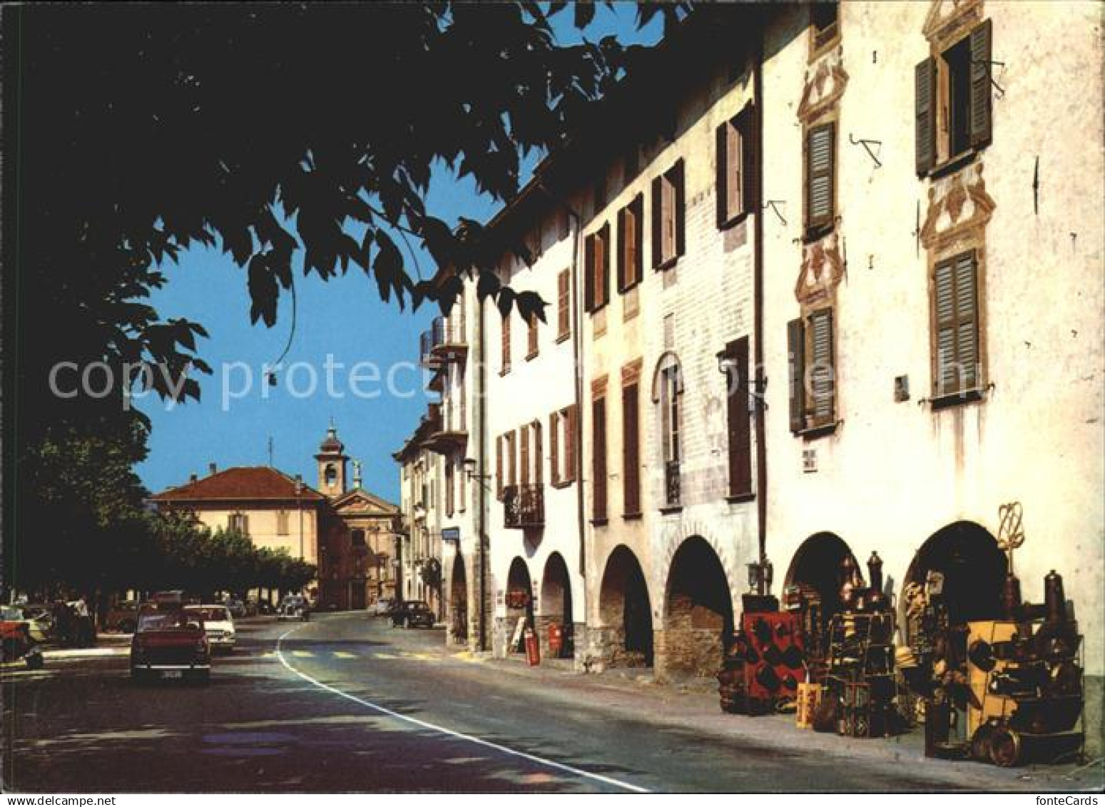 11862337 Bissone Lago di Lugano Strassenpartie Bissone