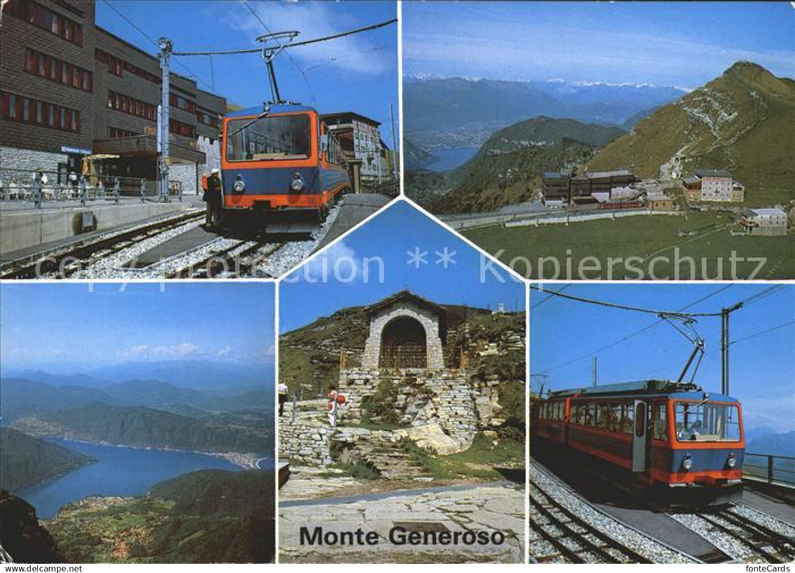 11865844 Monte Generoso Ferrovia Bahn Capolago Ristorante Monte Generoso Vetta