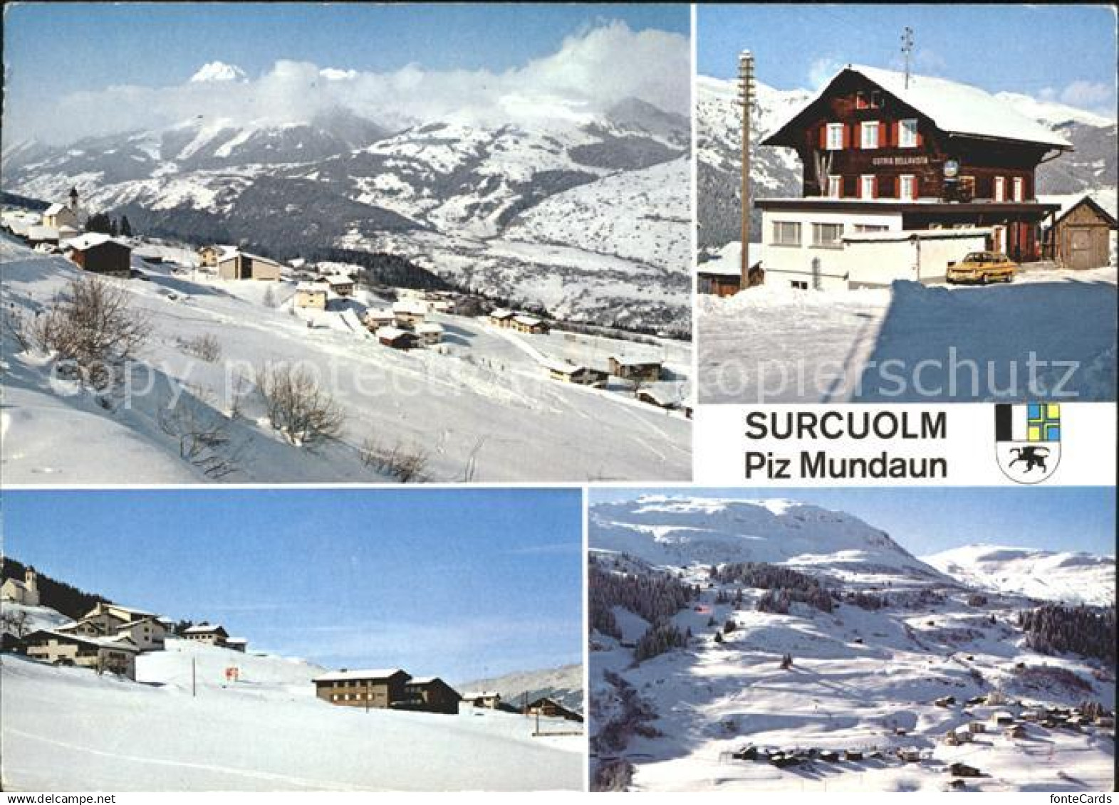 11871136 Surcuolm Piz Mundaun Gasthaus Bellavista