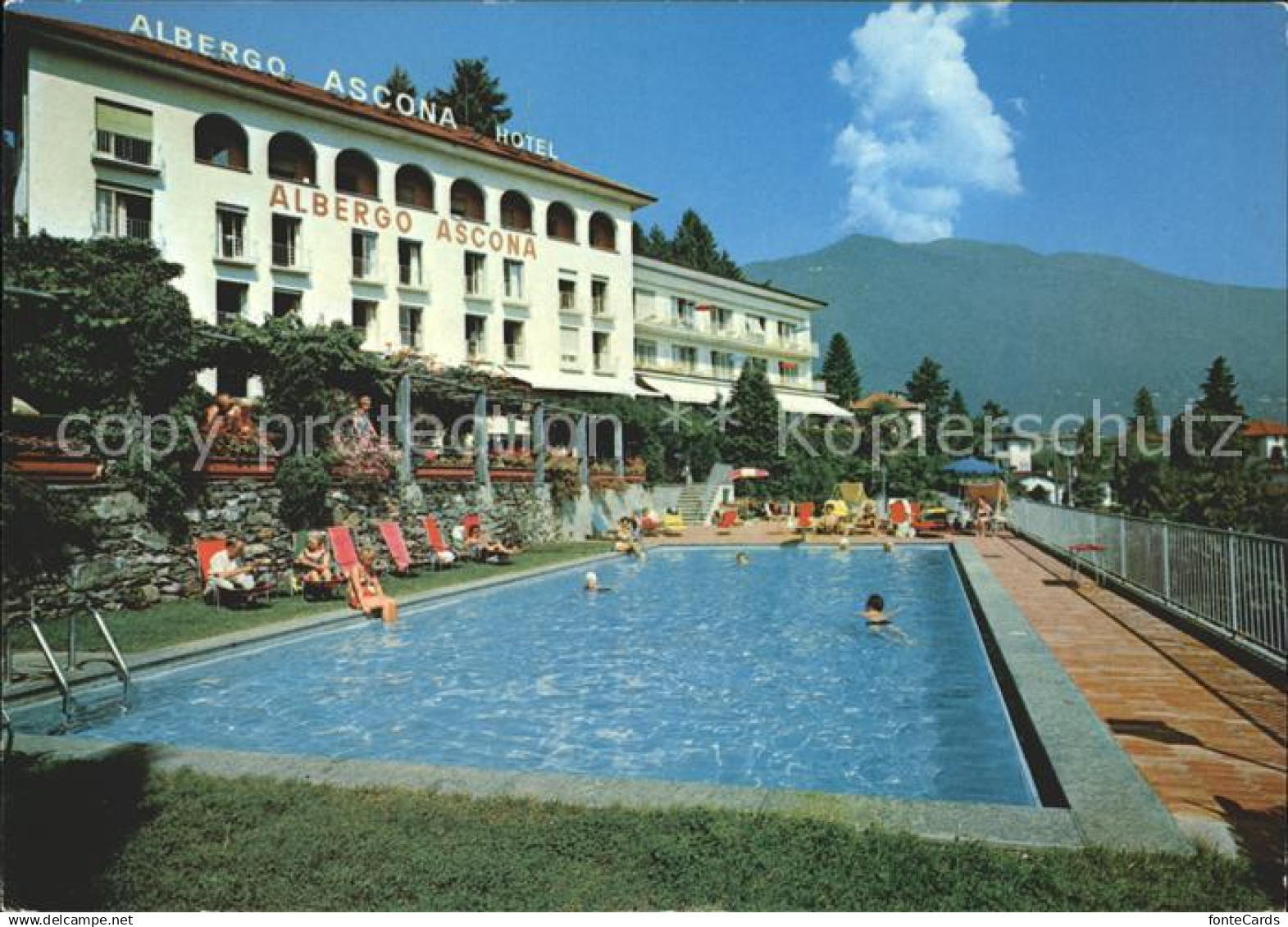 11871423 Ascona TI Hotel Ascona Schwimmbad Ascona