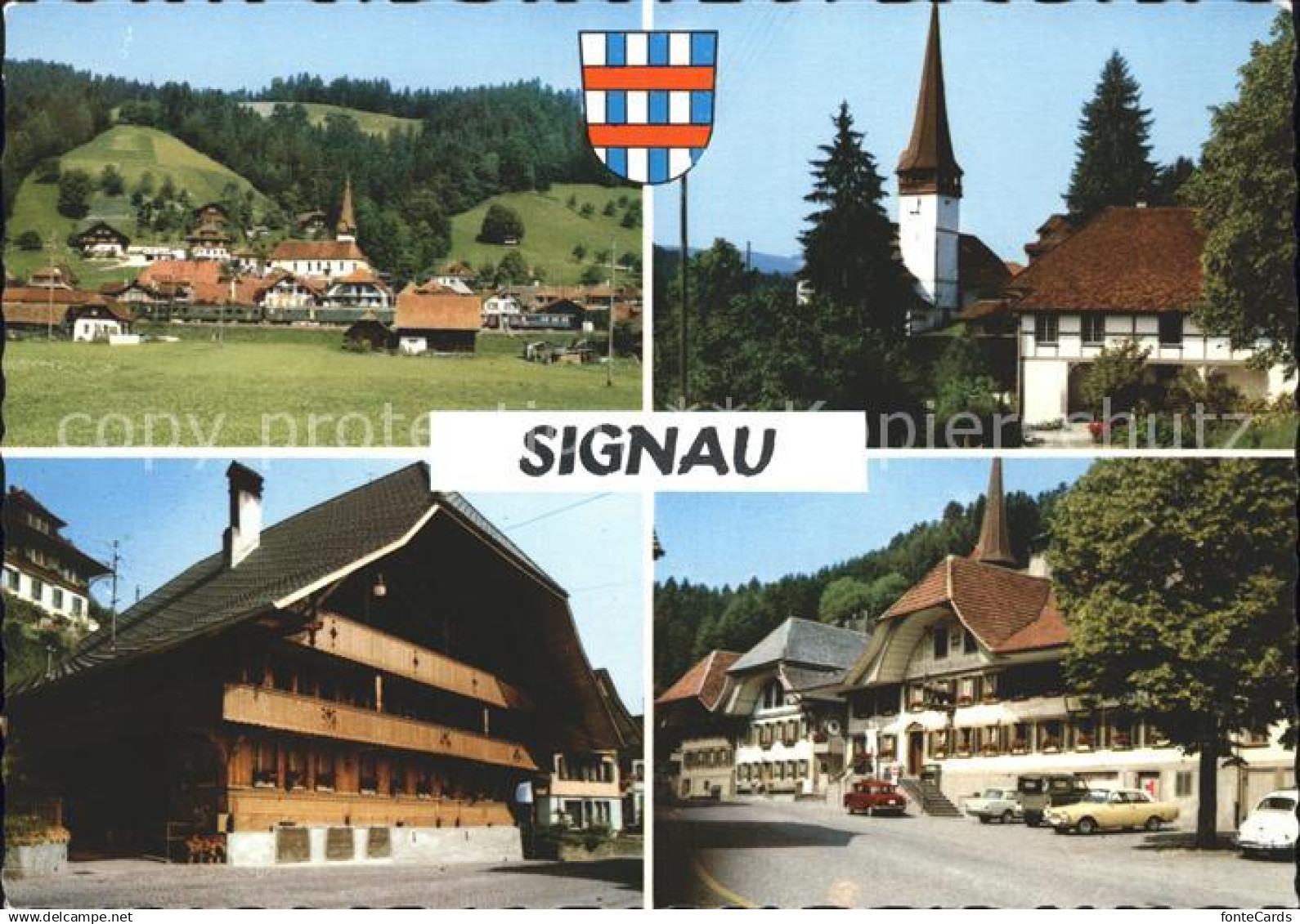 11875384 Signau Dorfpartien mit Kirche