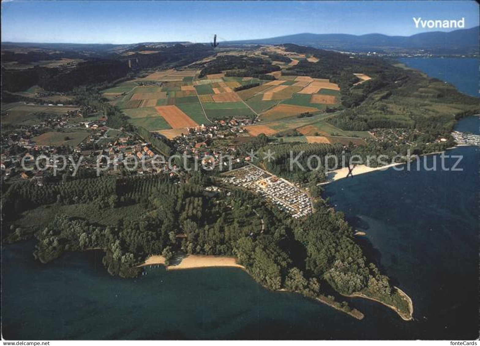 11881040 Yvonand Fliegeraufnahme Lac de Neuchatel