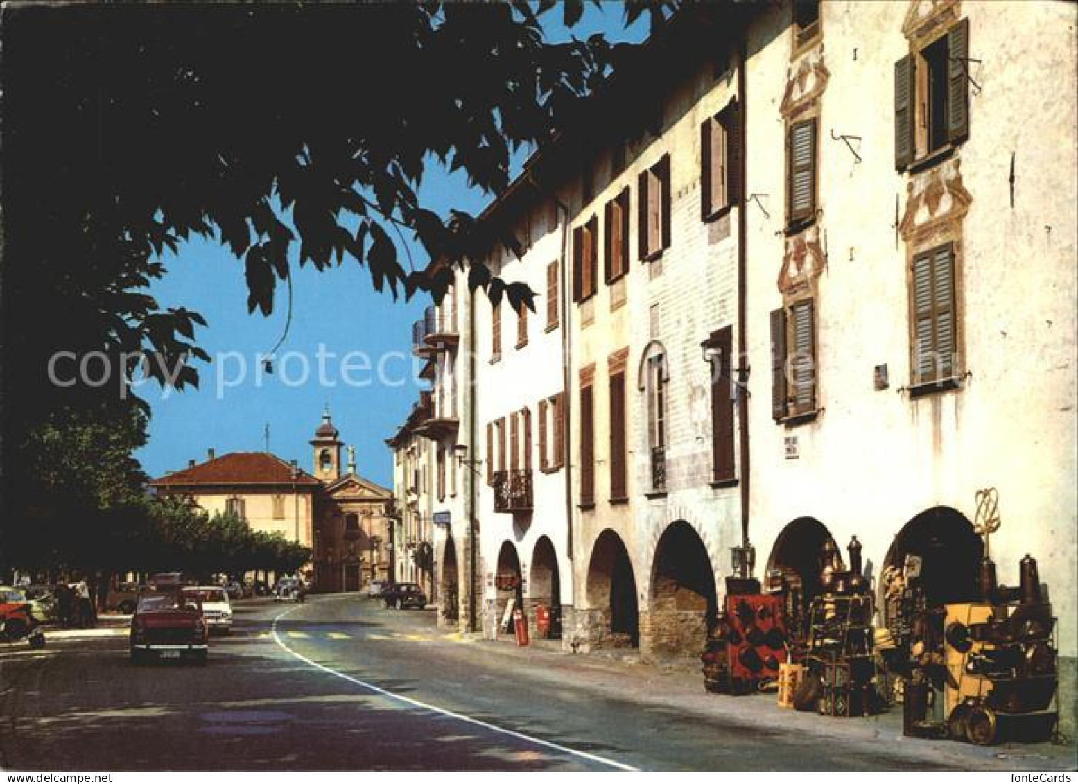 11896734 Bissone Lago di Lugano Strassenpartie Bissone