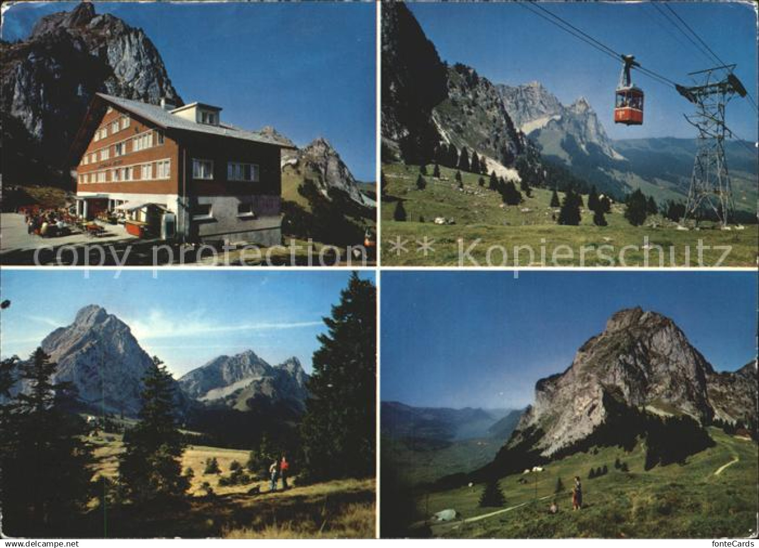 11907740 Alpthal Berggasthaus Holzegg Seilbahn Brunni-Holzegg