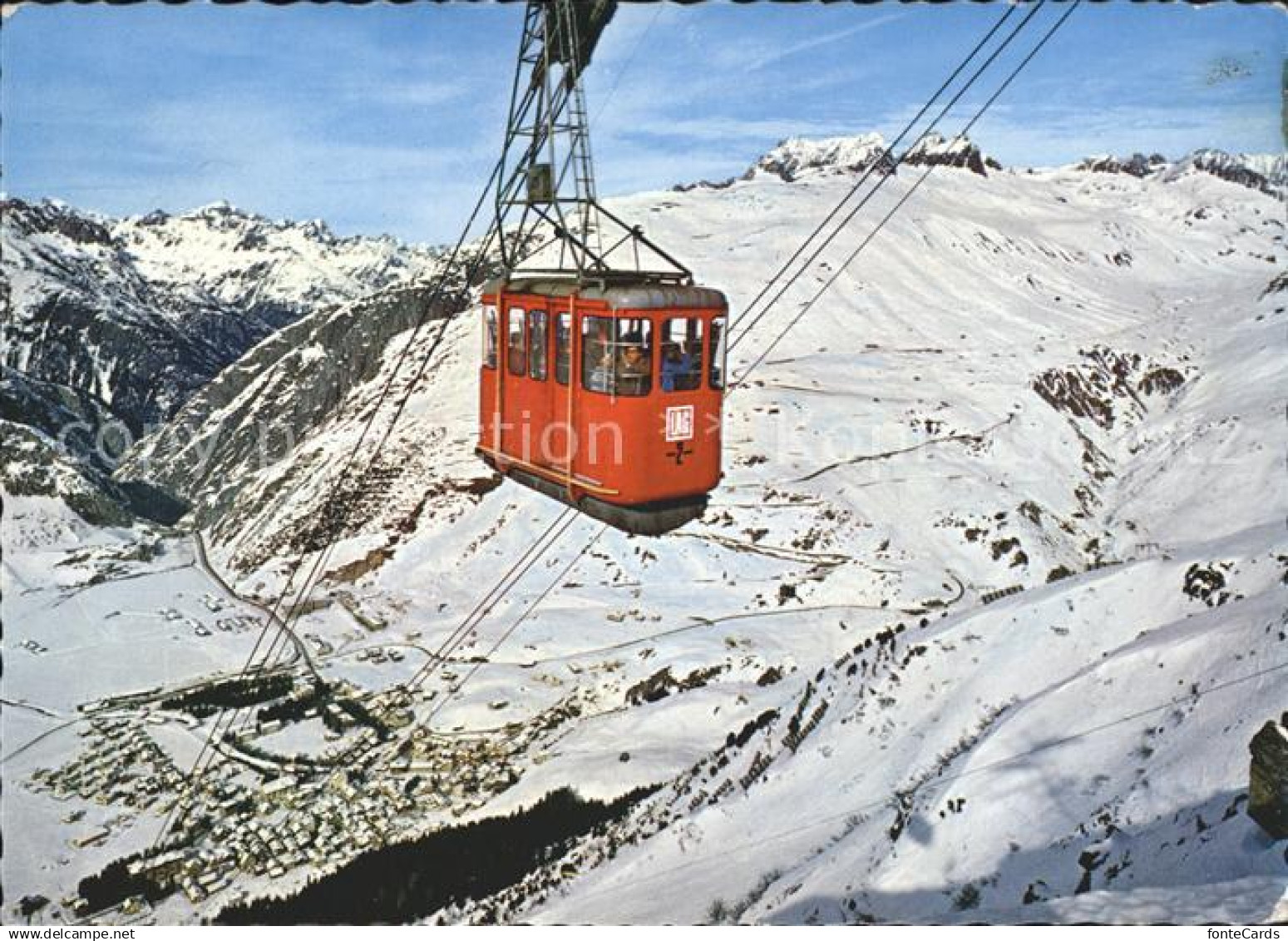 11909226 Andermatt Gotthard Luftseilbahn Andermatt Gemsstock Andermatt