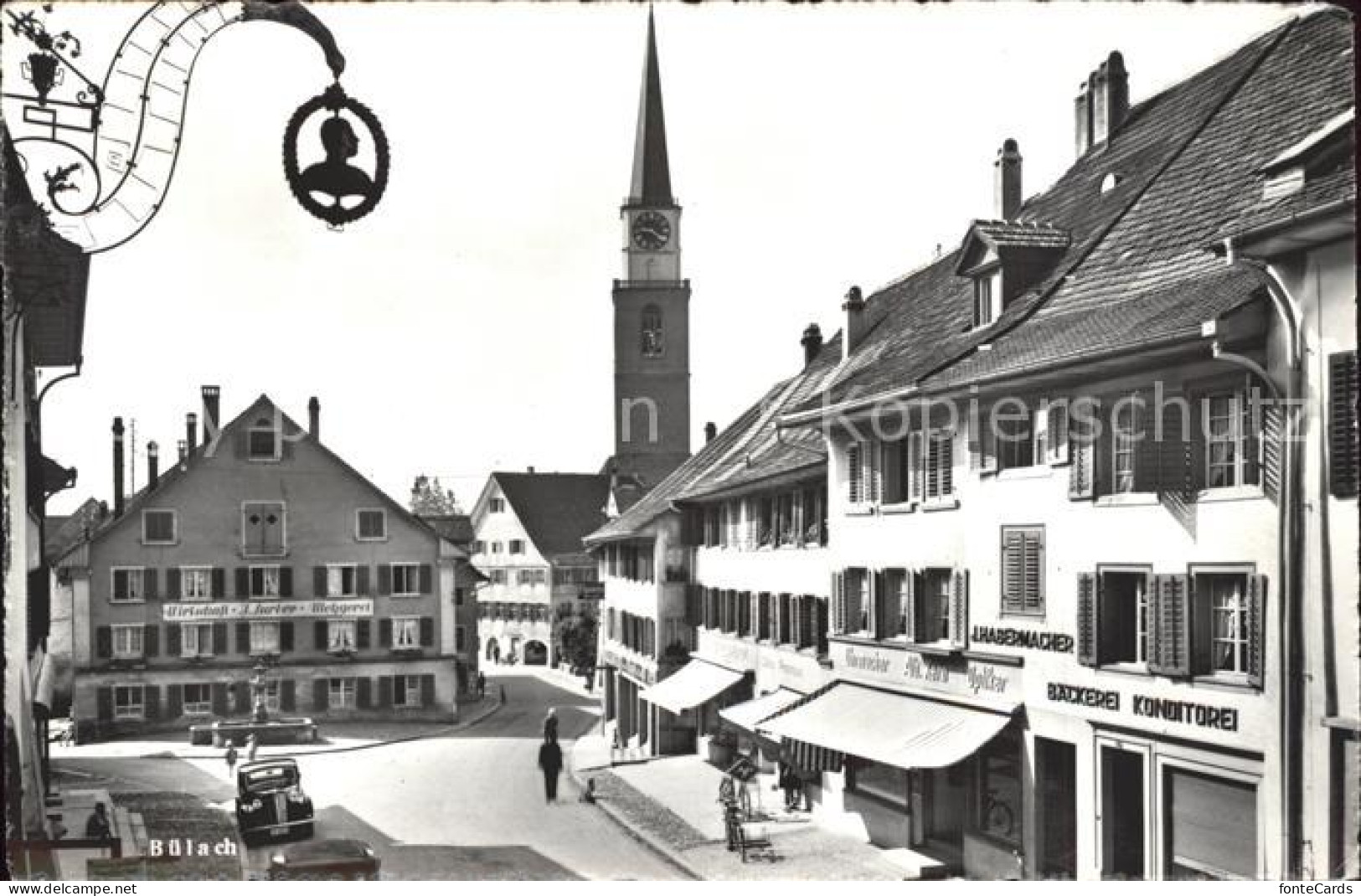 11953158 Buelach ZH Strassenpartie Buelach