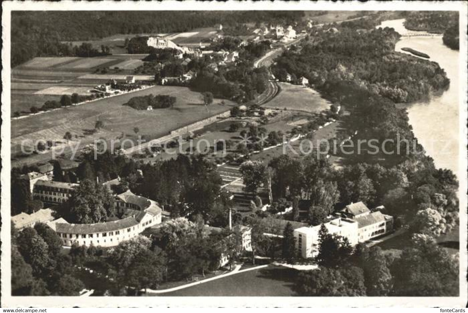 11962382 Bad Schinznach Fliegeraufnahme Schwefelbad Schinznach Bad