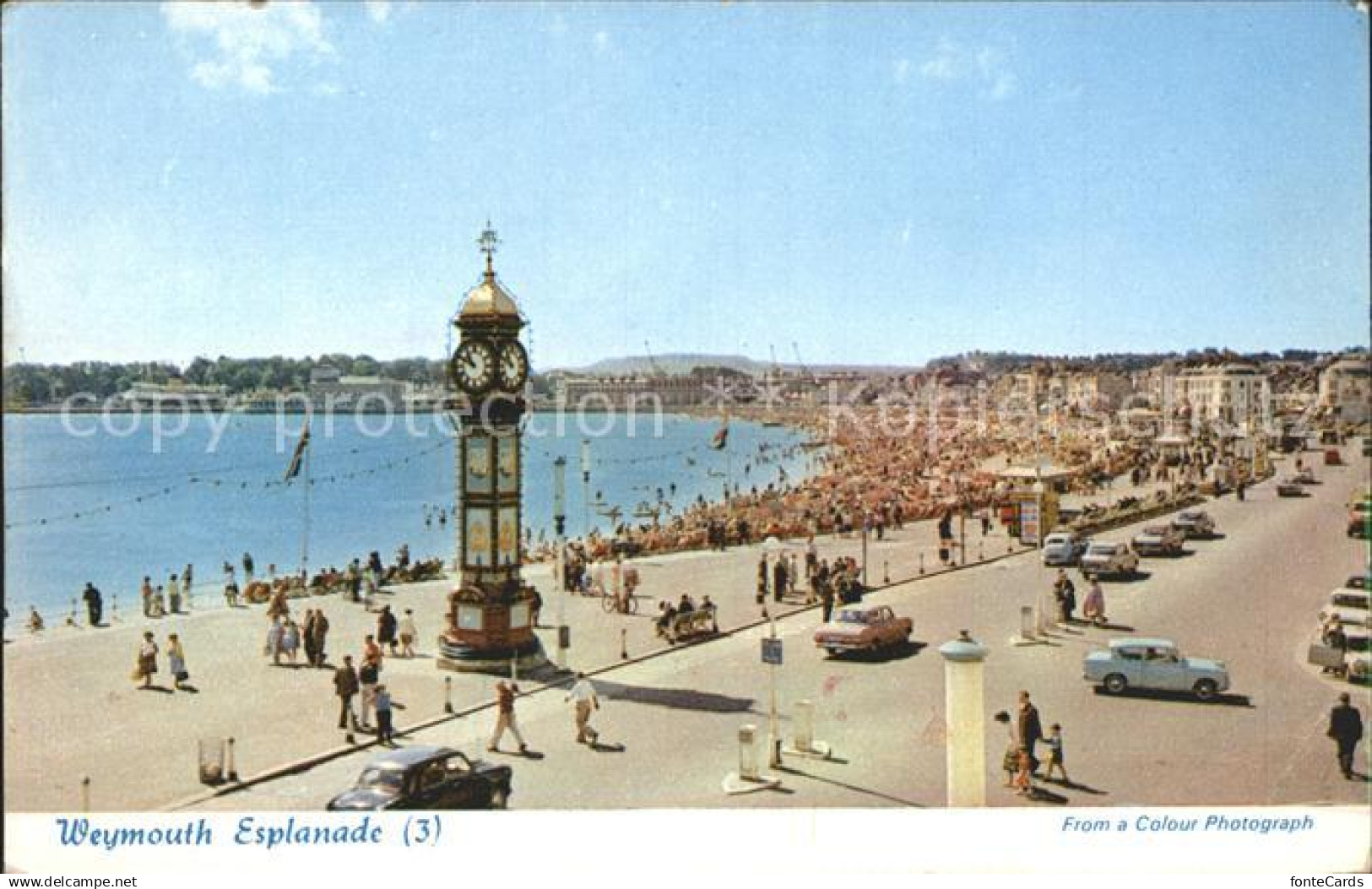 11966393 Weymouth Dorset Esplanade Strandleben Weymouth and Portland