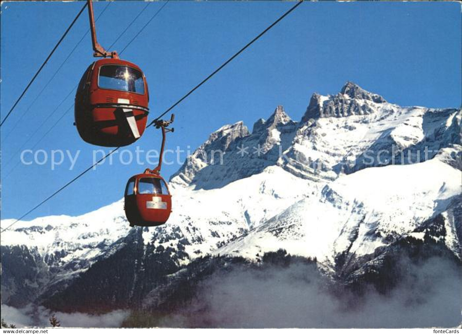 11972573 Champery Telecabine Champery-Planachaux