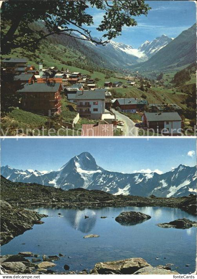 11979785 Loetschental Ferden Loetschenluecke Loetschenpass Bietschhorn