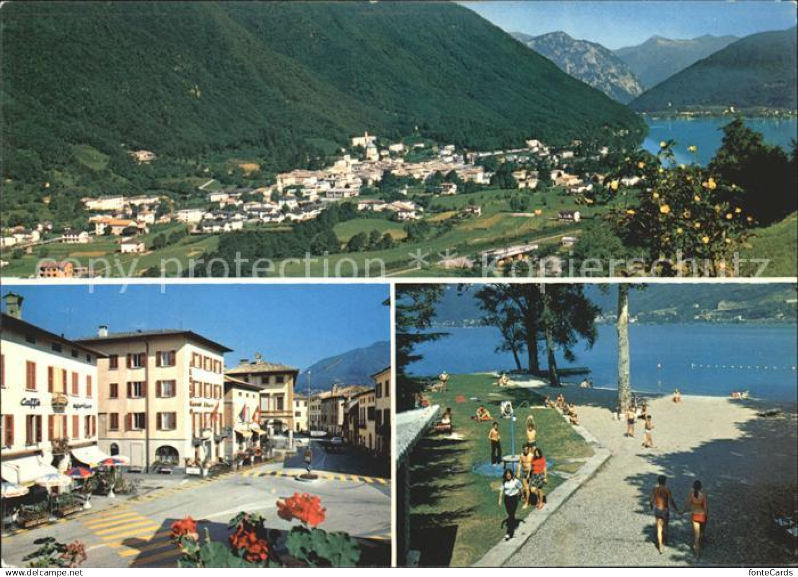 11994716 Riva San Vitale Lago di Lugano Piazza Grande Lido