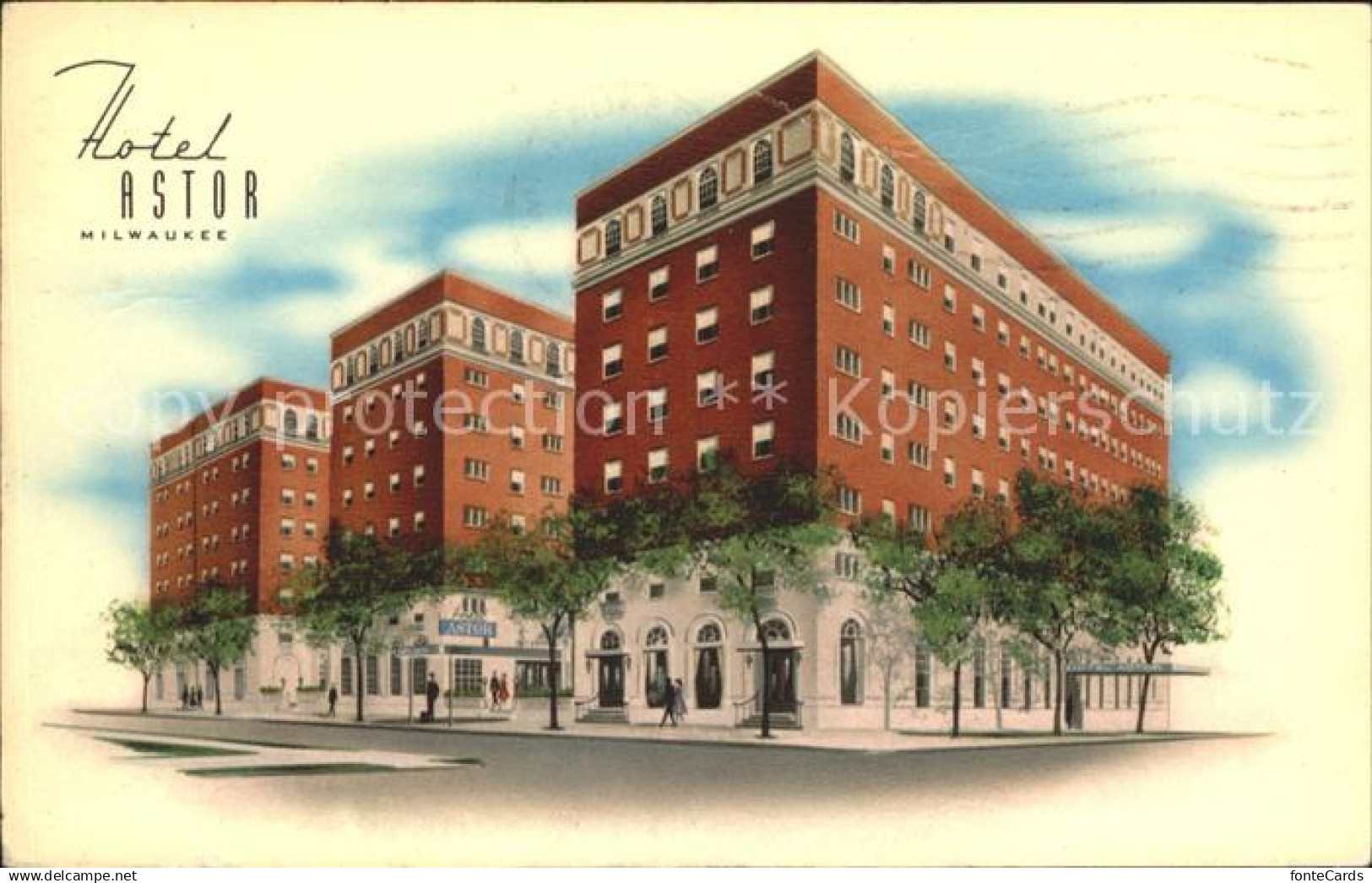 11996211 Milwaukee Wisconsin Hotel Astor