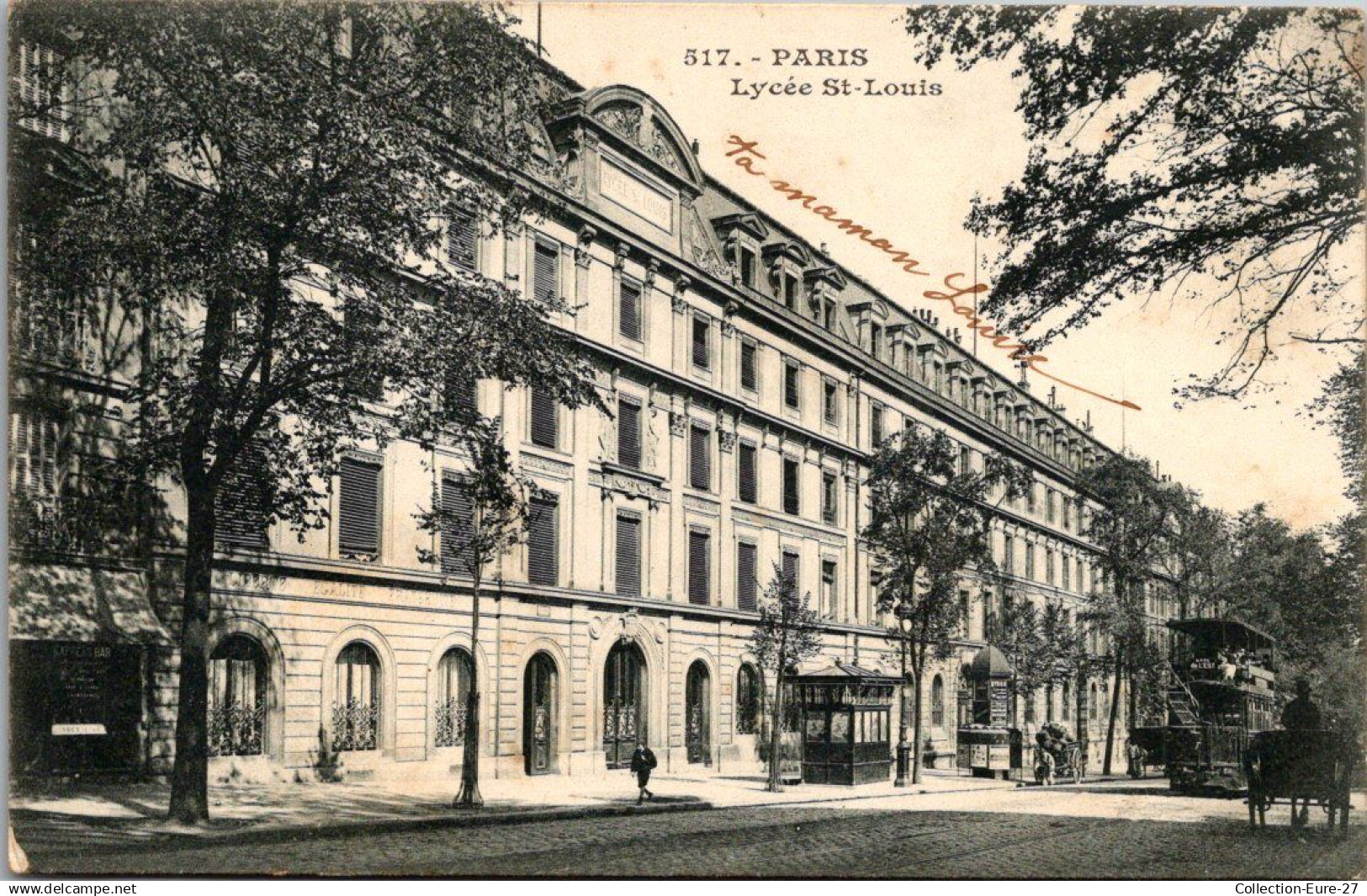 (12/12/24) 75-CPA PARIS - 6ème ARRONDISSEMENT - LYCEE SAINT LOUIS