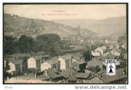 12 Decazeville - 347 - DECAZEVILLE - Vue de l'Est - cpa