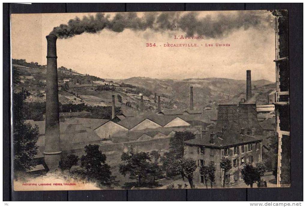 12  -  L'Aveyron - Decazeville - Les Usines