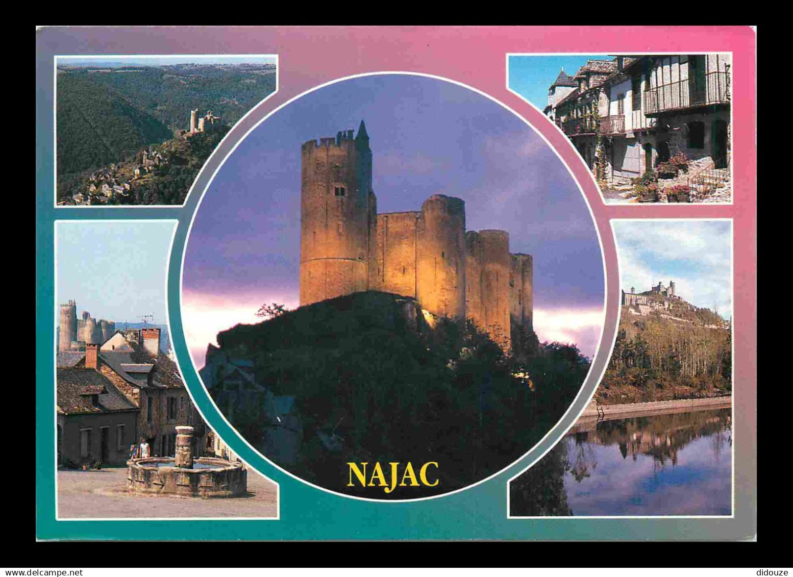 12 - Najac - Multivues - CPM - Voir Scans Recto-Verso