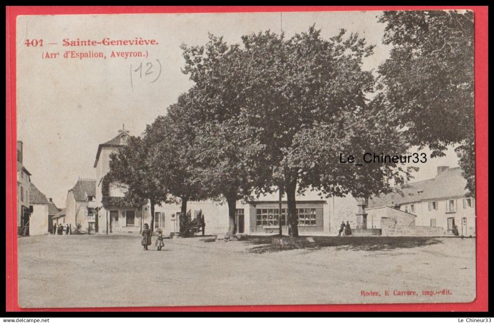 12 - SAINTE GENEVIEVE ---Arrondissement D'Espalion