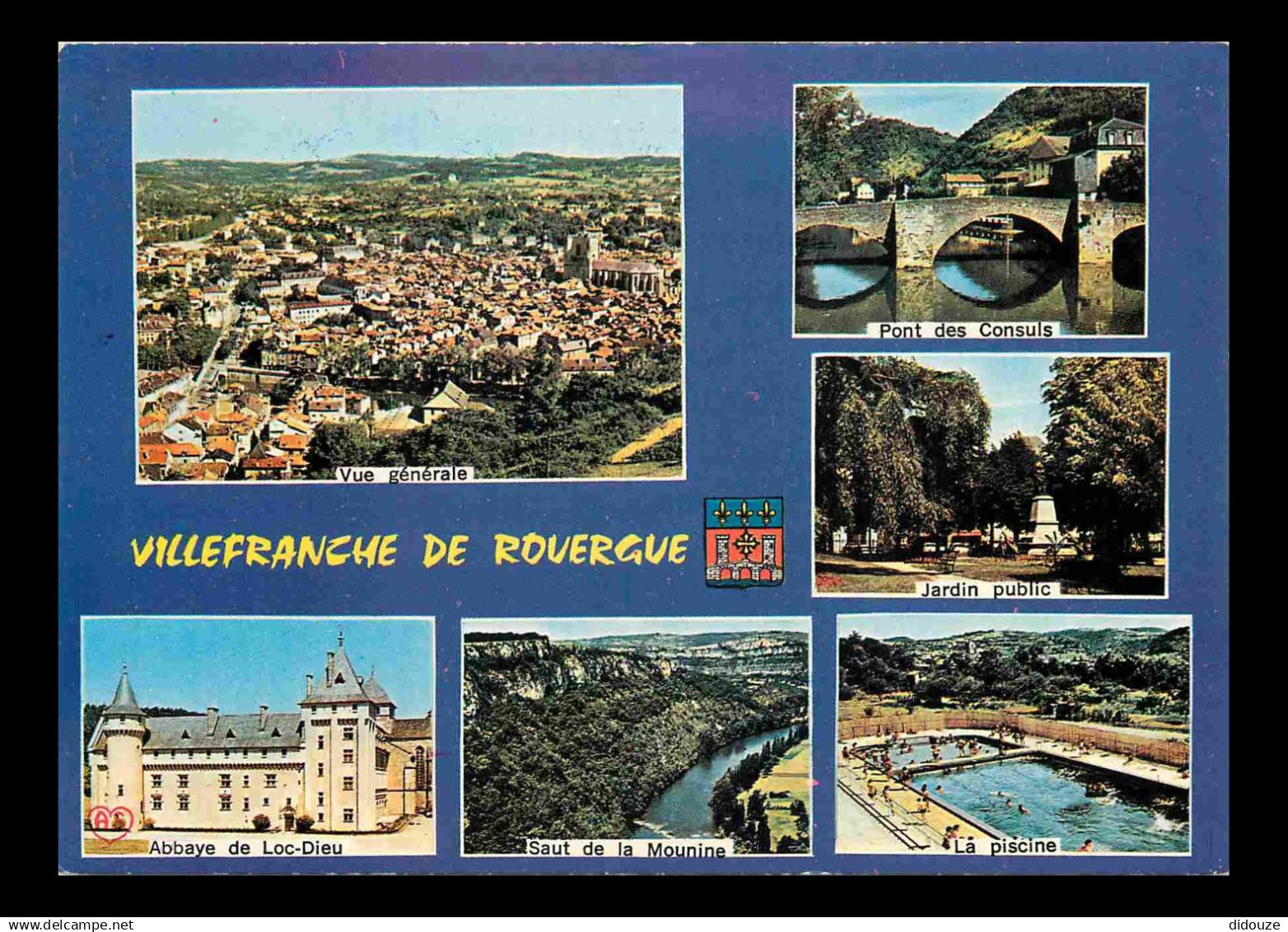 12 - Villefranche de Rouergue - Multivues - CPM - Voir Scans Recto-Verso