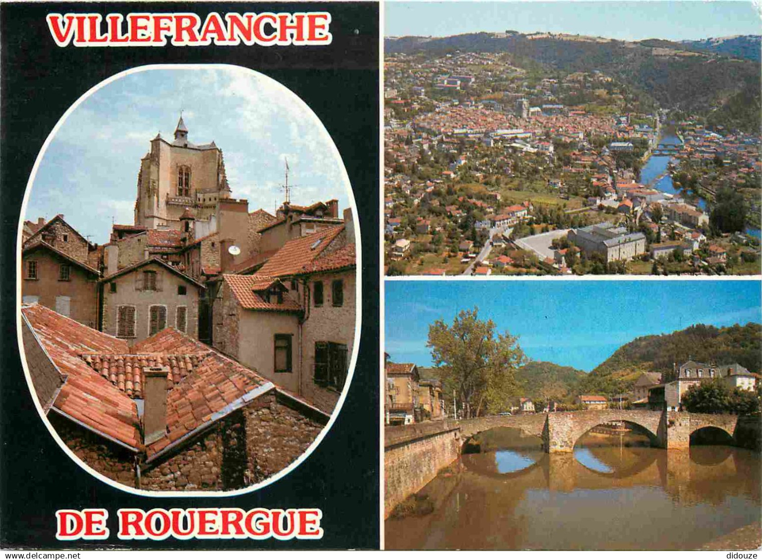 12 - Villefranche de Rouergue - Multivues - CPM - Voir Scans Recto-Verso