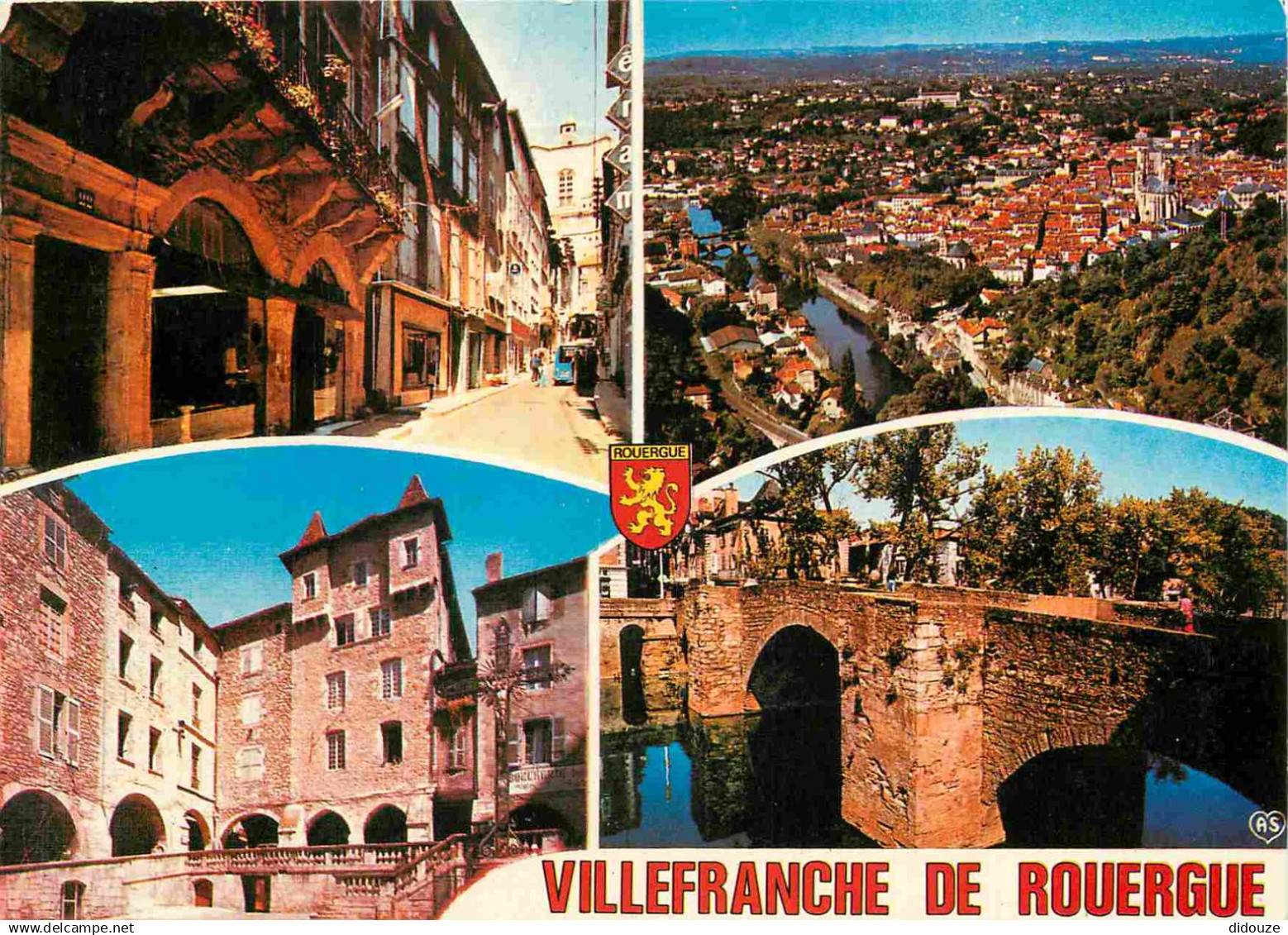 12 - Villefranche de Rouergue - Multivues - CPM - Voir Scans Recto-Verso