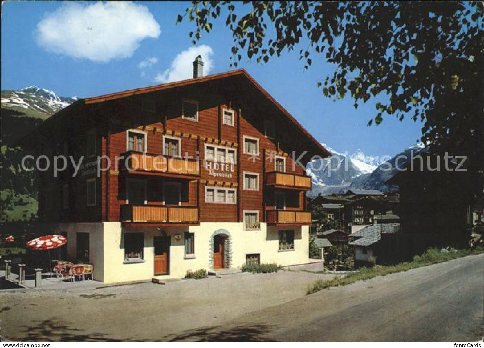 12016508 Ernen Hotel Restaurant Alpenblick