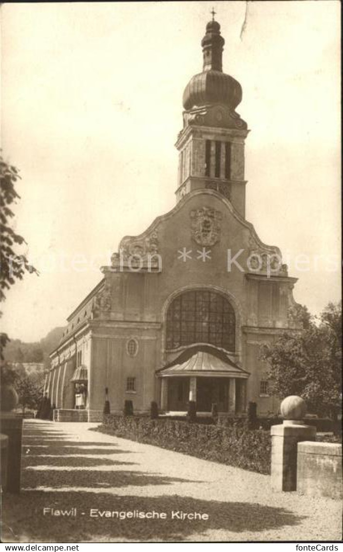 12018524 Flawil Evangelische Kirche Flawil