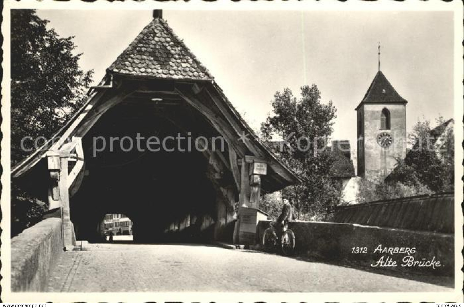 12041573 Aarberg Alte Bruecke