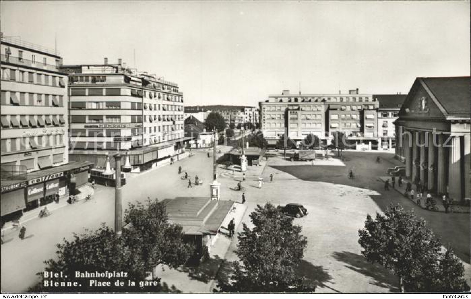 12048588 Biel Bienne Bahnhofsplatz Biel/Bienne