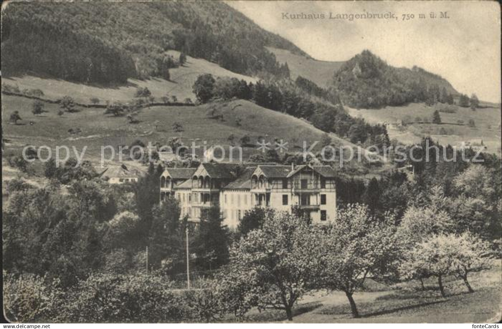 12336442 Langenbruck Basel Land Kurhaus Langenbruck Langenbruck