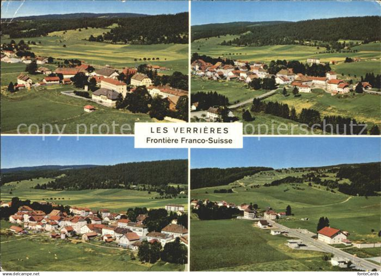 12381656 Les Verrieres Grenzen Frankreich Schweiz Les Verrieres