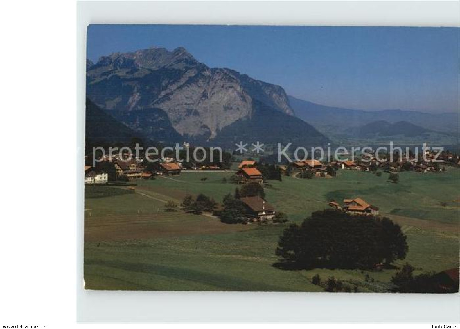 12391001 Aeschi BE mit Stockhorn Aeschi Spiez